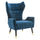 Tov Furniture Logan Velvet Chair