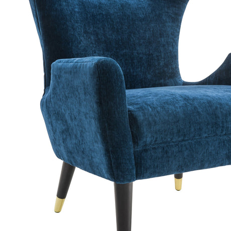 Tov Furniture Logan Velvet Chair