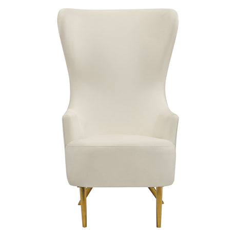 Tov Furniture Julia Velvet Wingback Chair