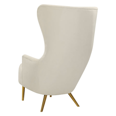 Tov Furniture Julia Velvet Wingback Chair