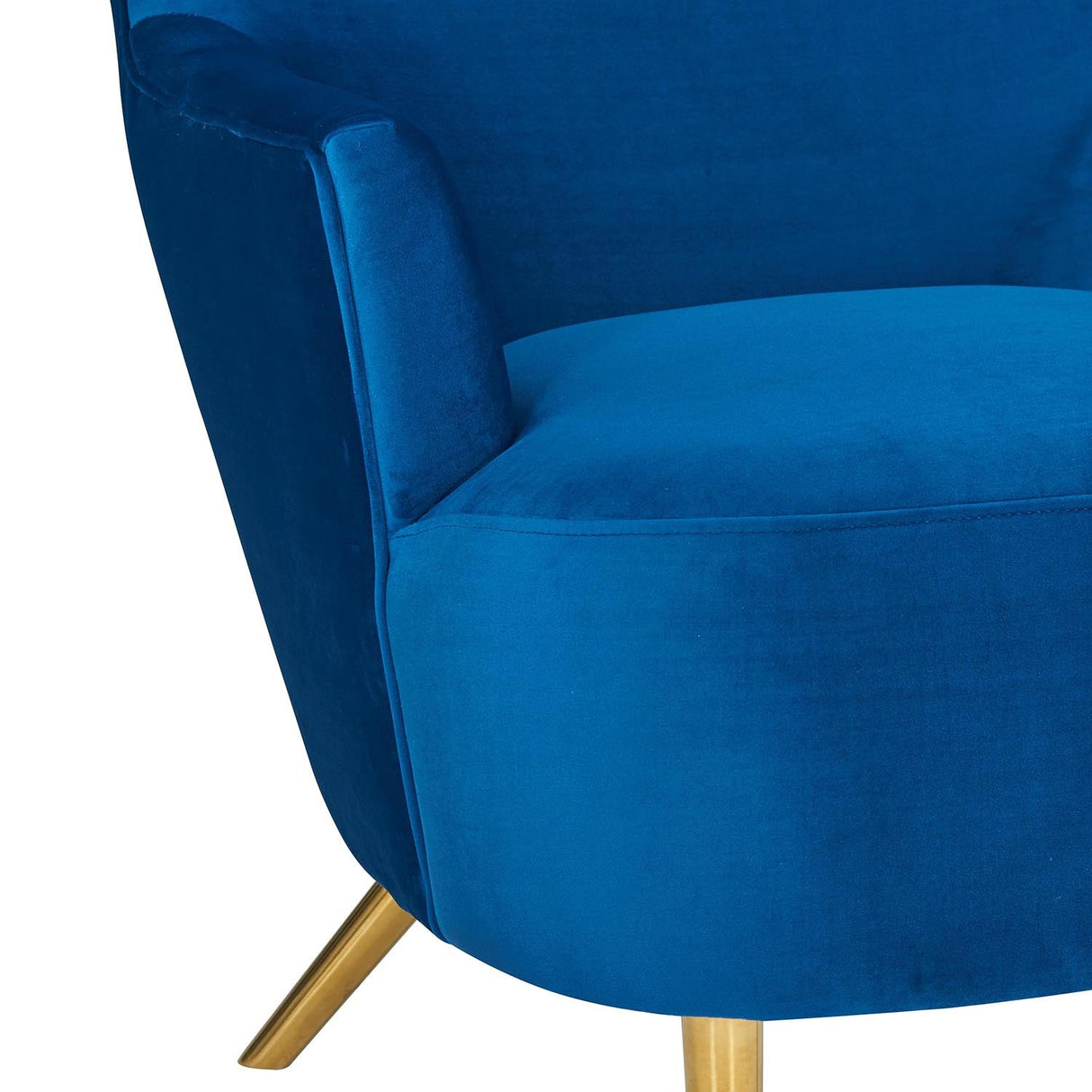 Tov Furniture Julia Velvet Wingback Chair