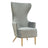 Tov Furniture Julia Velvet Wingback Chair