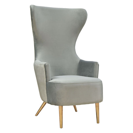 Tov Furniture Julia Velvet Wingback Chair