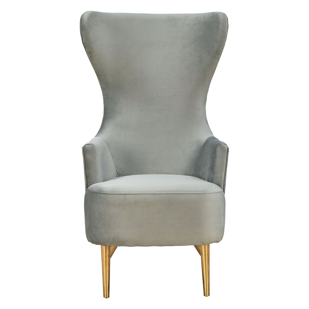 Tov Furniture Julia Velvet Wingback Chair