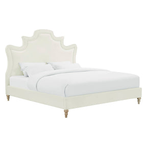 Serenity Velvet Bed | TOV