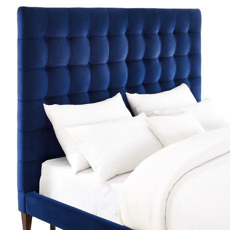 Eden Velvet Bed | TOV