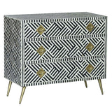 Tov Furniture Kadiri Bone Inlay Dresser