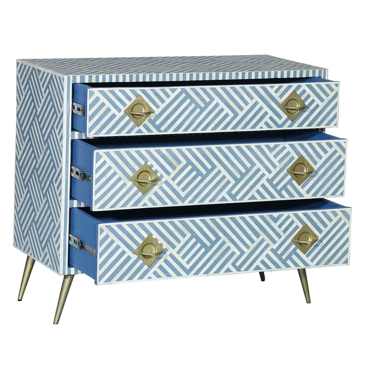 Tov Furniture Kadiri Bone Inlay Dresser