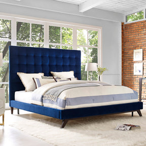 Eden Velvet Bed | TOV