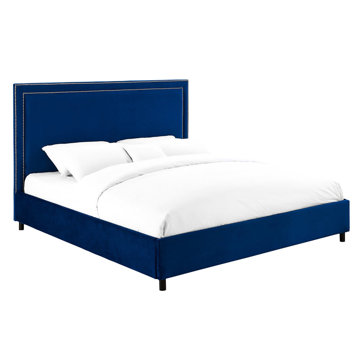 Tov Furniture Reed Velvet Bed