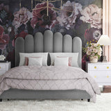 Tov Furniture Celine Velvet Bed