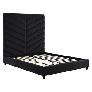 Tov Furniture Javan Velvet Bed