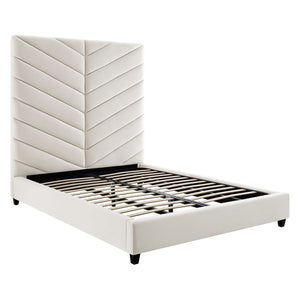 Tov Furniture Javan Velvet Bed