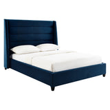 Tov Furniture Koah Velvet Bed