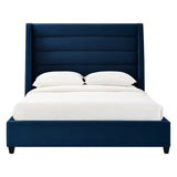 Tov Furniture Koah Velvet Bed