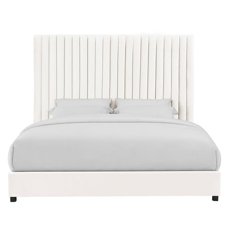 Arabelle Velvet Bed | TOV - TOV - B68251 - Home Elegance USA - 7