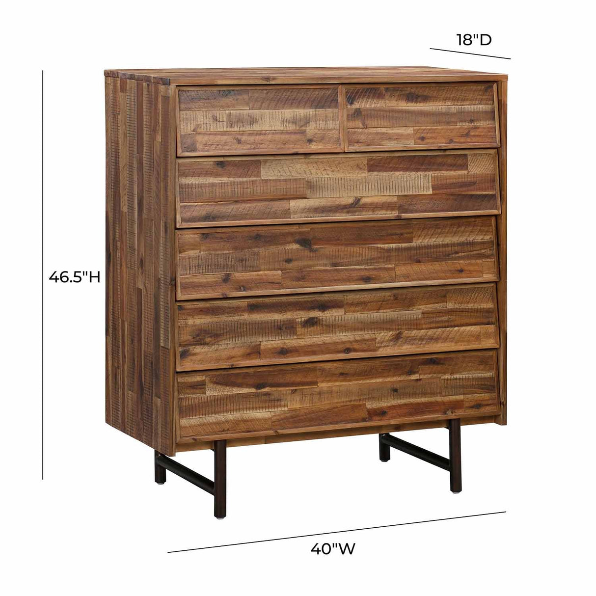 Bushwick Wooden Chest | TOV | Home Elegance USA