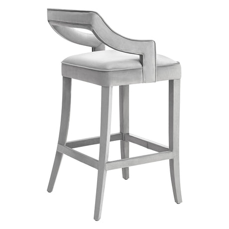 Tov Furniture Tiffany Velvet Counter Stool