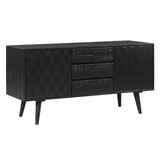 Tov Furniture Valentina Black Buffet