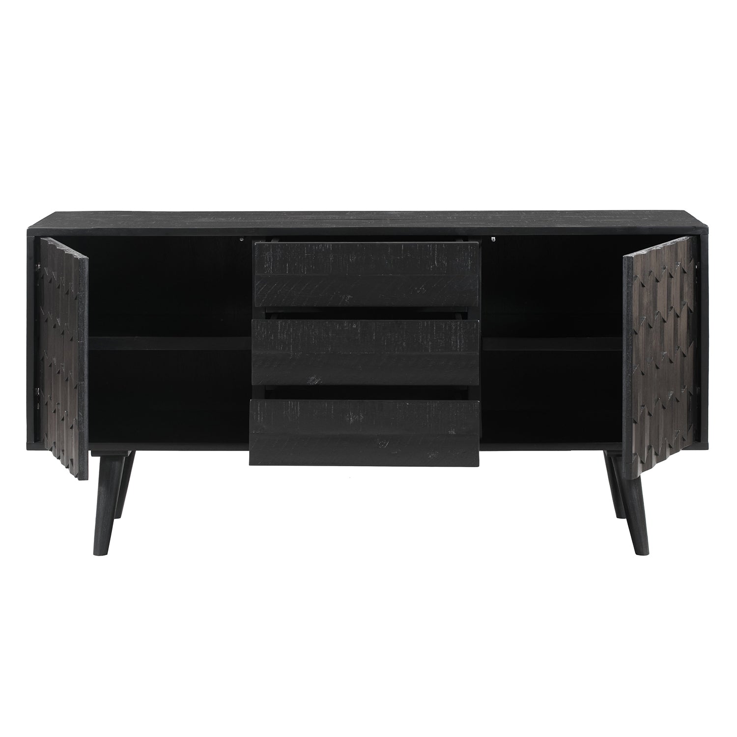 TOV Furniture Valentina Black Buffet - Thumbnail 5
