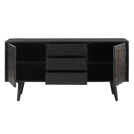 Tov Furniture Valentina Black Buffet