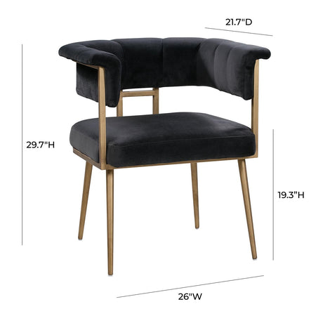 Astrid Velvet Dining Chair | TOV - TOV - D44022 - Home Elegance USA - 30