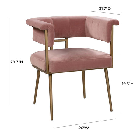 Astrid Velvet Dining Chair | TOV - TOV - D44024 - Home Elegance USA - 10