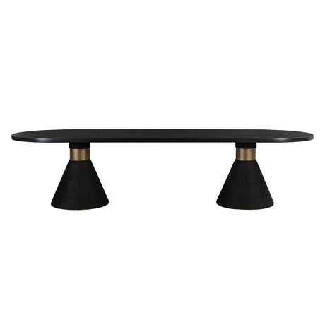 Tov Furniture Rishi Rope Oval Dining Table