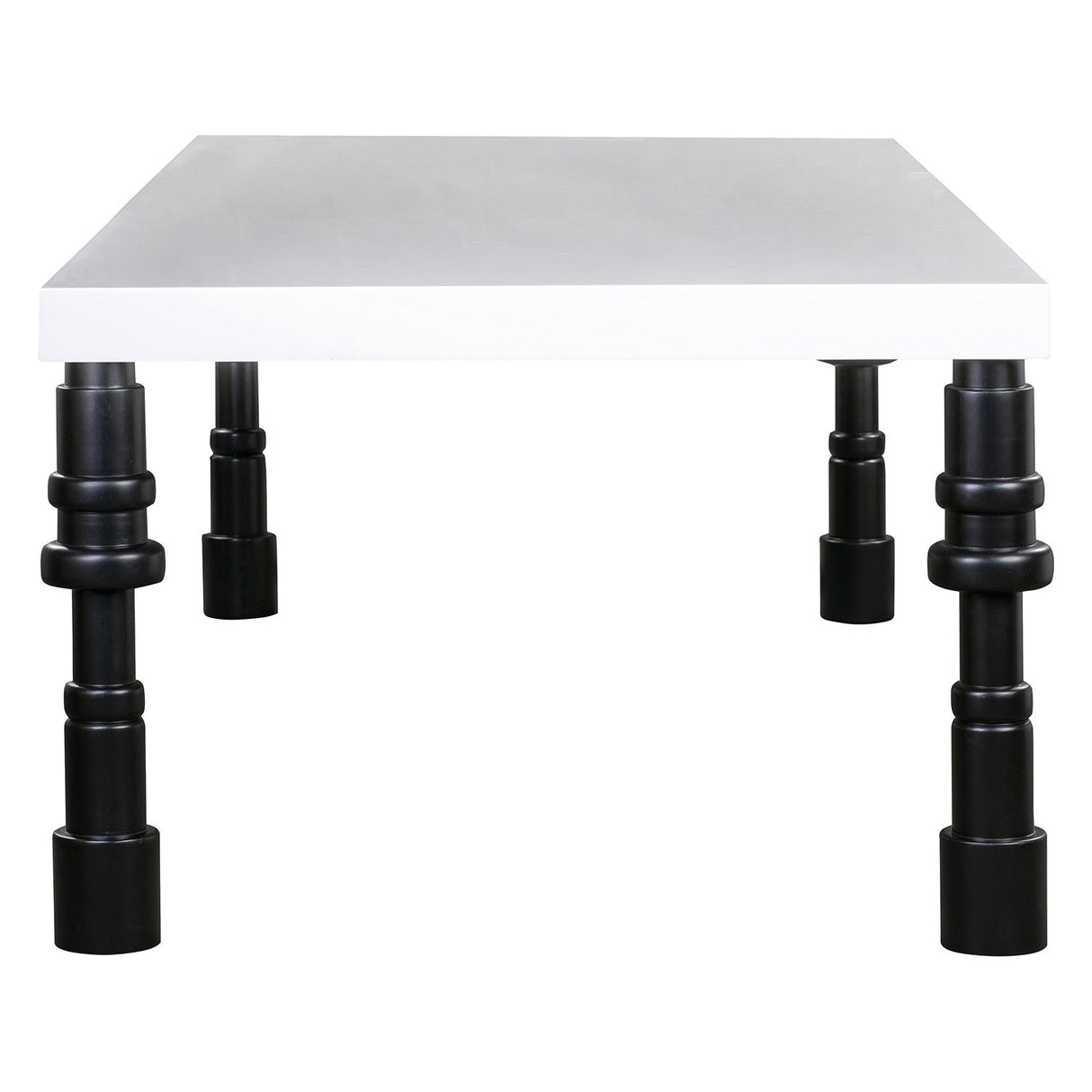 Tov Furniture Spindle Gloss Lacquer Dining Table