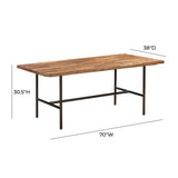 Tov Furniture Bushwick Wooden Dining Table