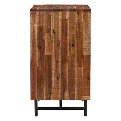 Tov Furniture Bushwick Wooden Bar Cabinet