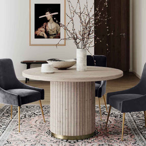 Chelsea Round Dining Table | TOV