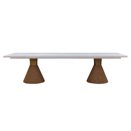 Tov Furniture Rishi Rope Rectangular Dining Table