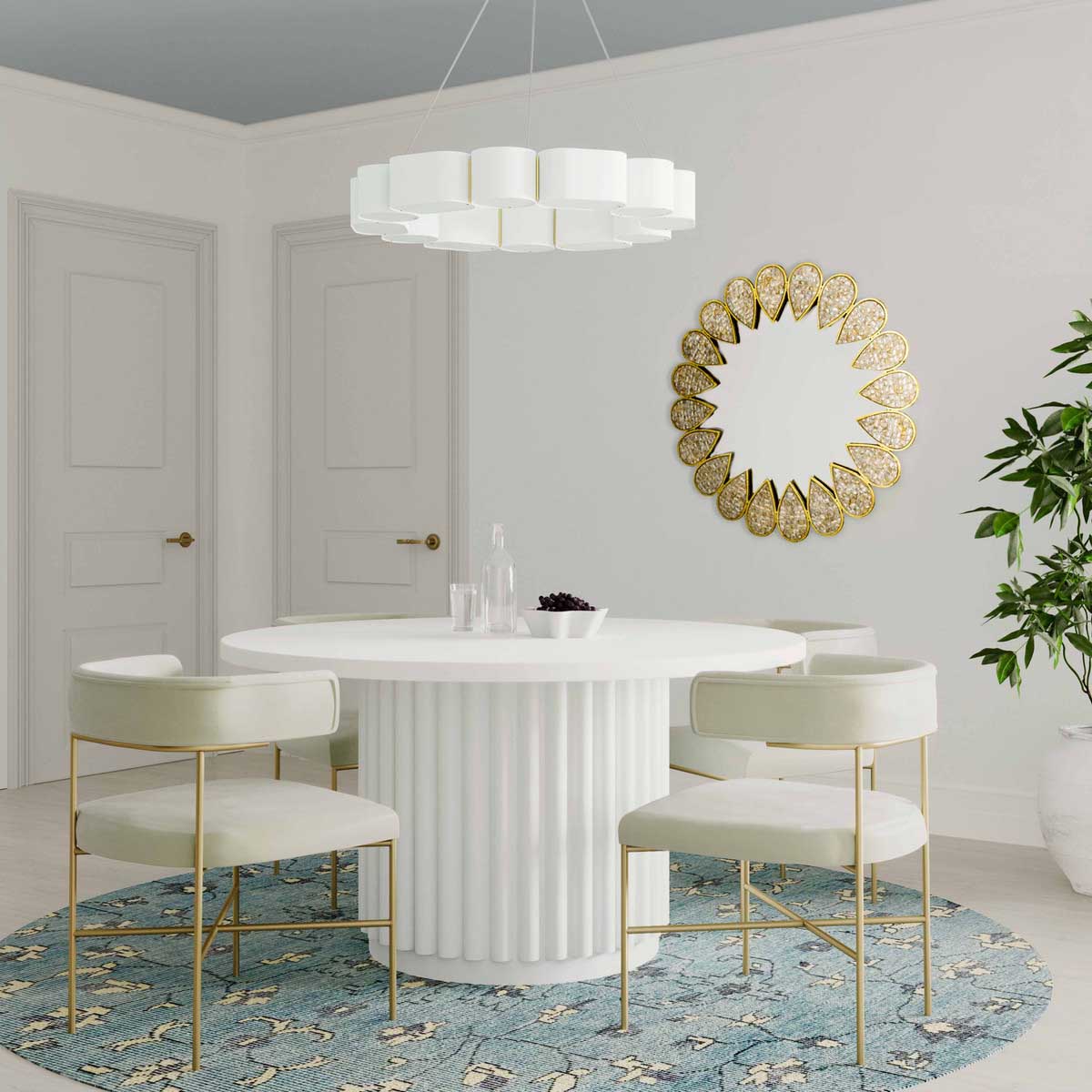 Tov Furniture Kali Round Dining Table