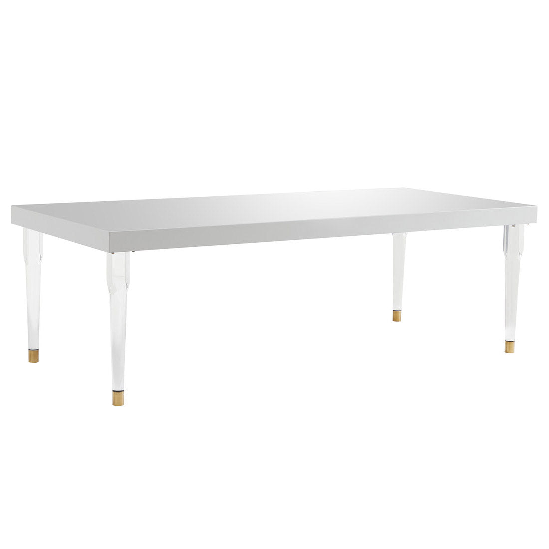 Tov Furniture Tabby Glossy Lacquer Dining Table