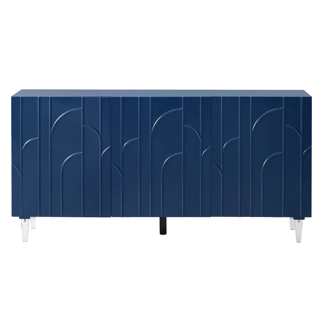 Deco Lacquer Buffet | TOV | Home Elegance USA