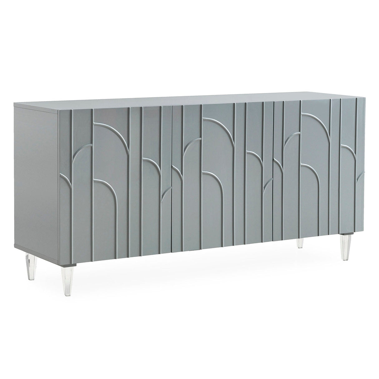 Deco Lacquer Buffet | TOV | Home Elegance USA