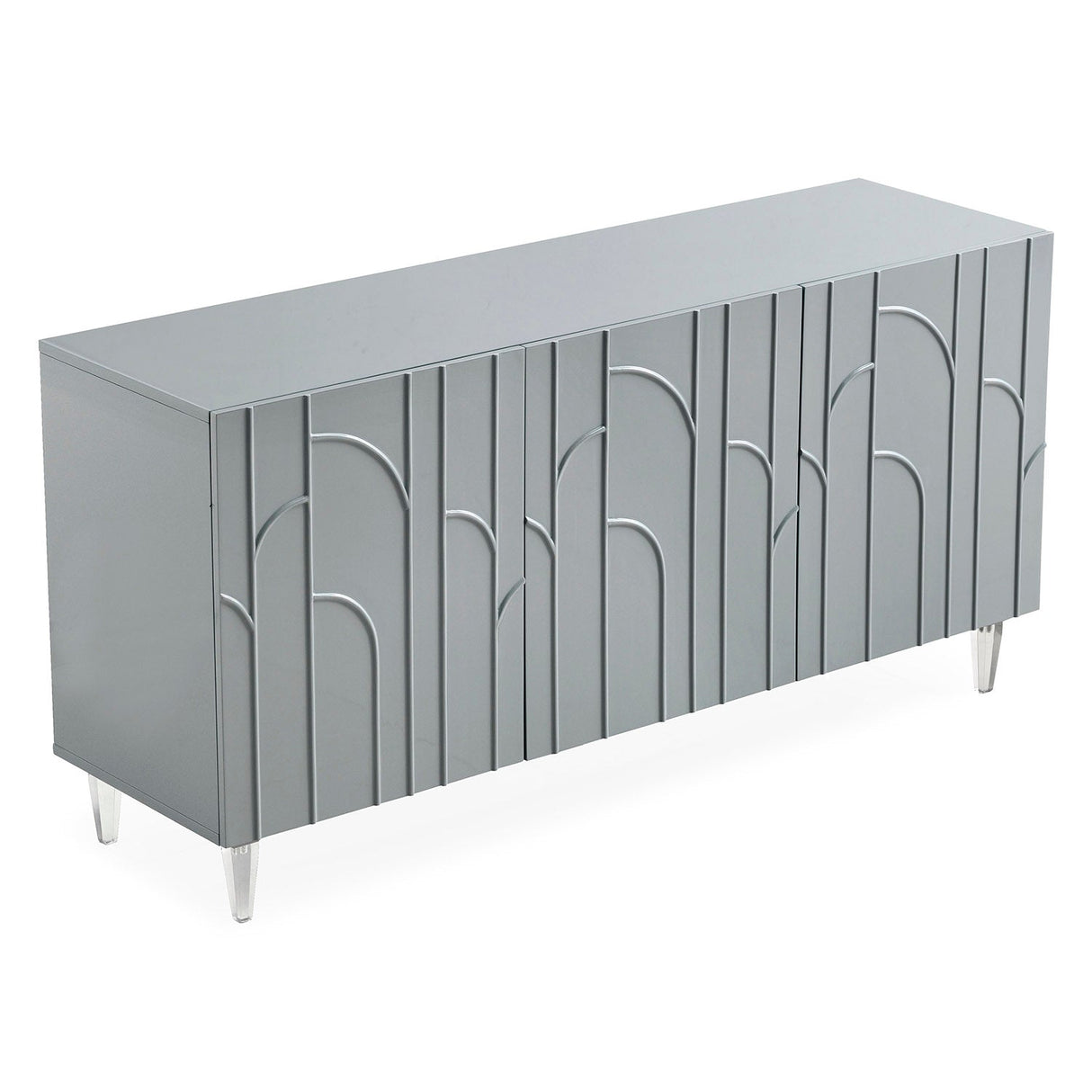 Deco Lacquer Buffet | TOV | Home Elegance USA