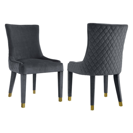 Diamond Dining Chair Set Of 2 | TOV - sold by Home Elegance USA