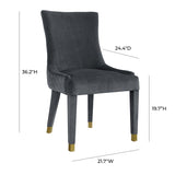 Diamond Dining Chair Set Of 2 | TOV | Home Elegance USA