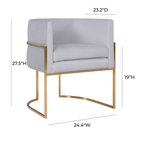 Tov Furniture Giselle Velvet Dining Chair