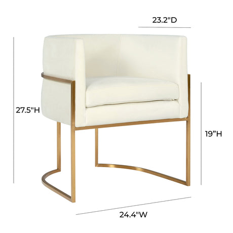 Tov Furniture Giselle Velvet Dining Chair