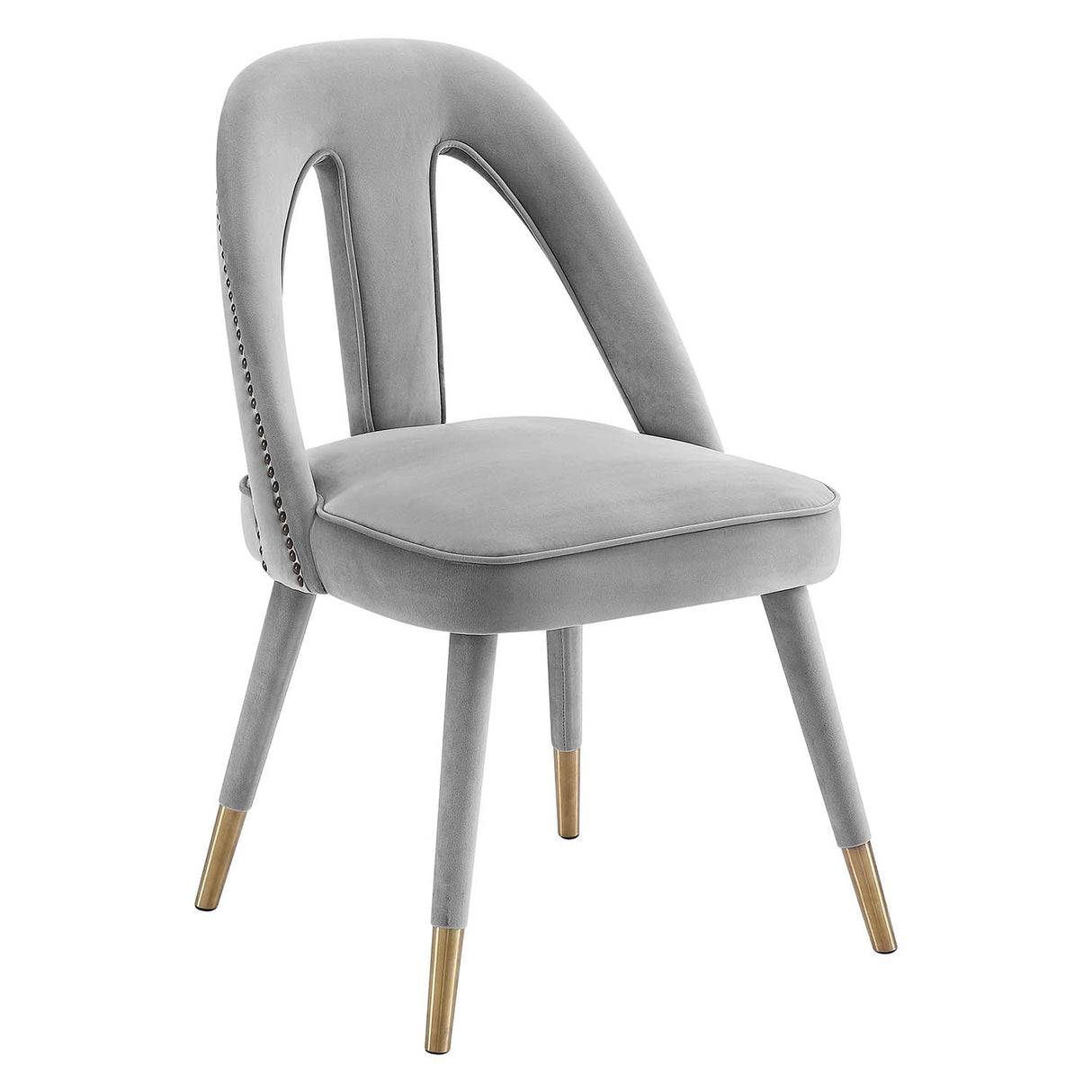 Tov Furniture Petra Velvet Side Chair