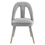 Tov Furniture Petra Velvet Side Chair