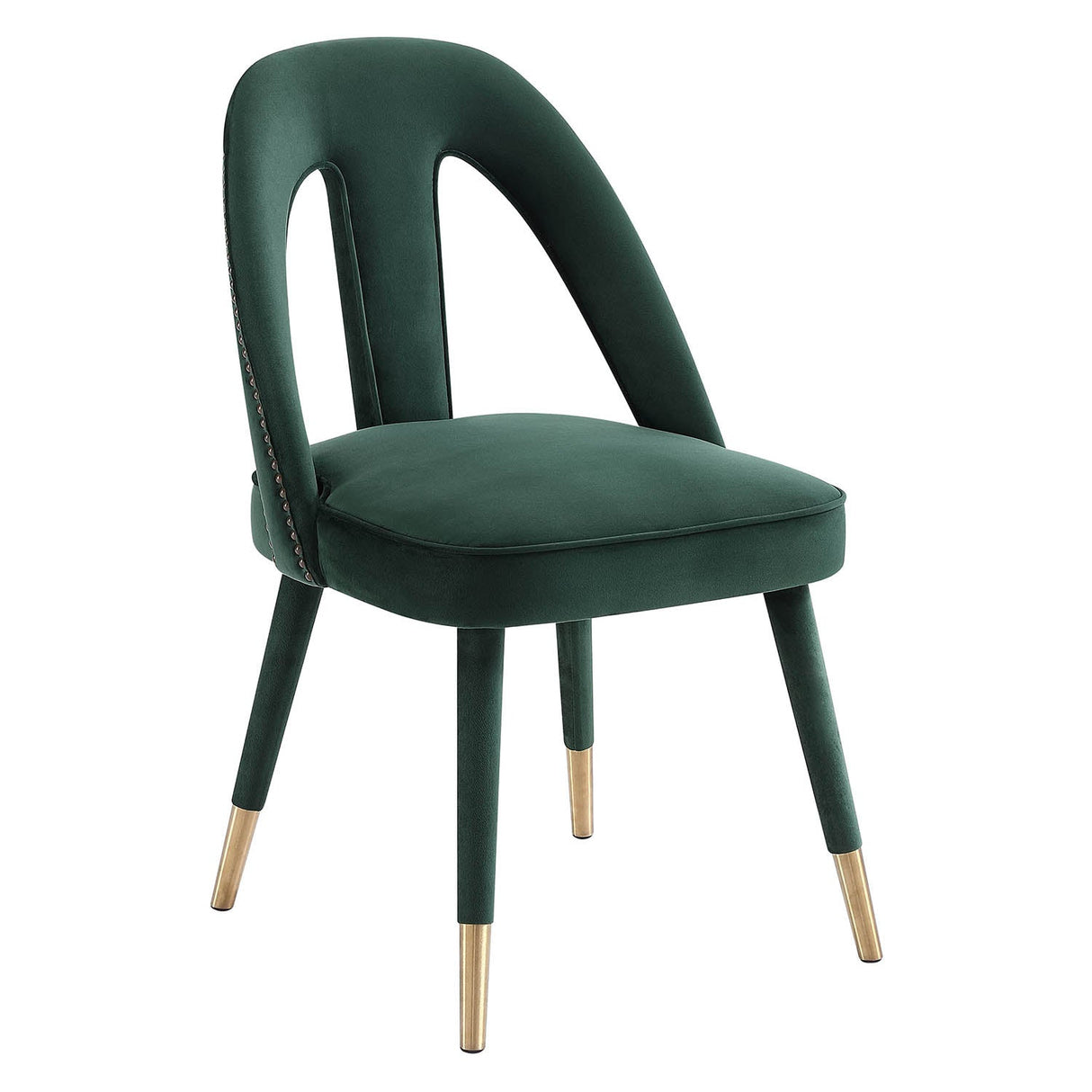 Tov Furniture Petra Velvet Side Chair