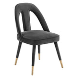 Tov Furniture Petra Velvet Side Chair