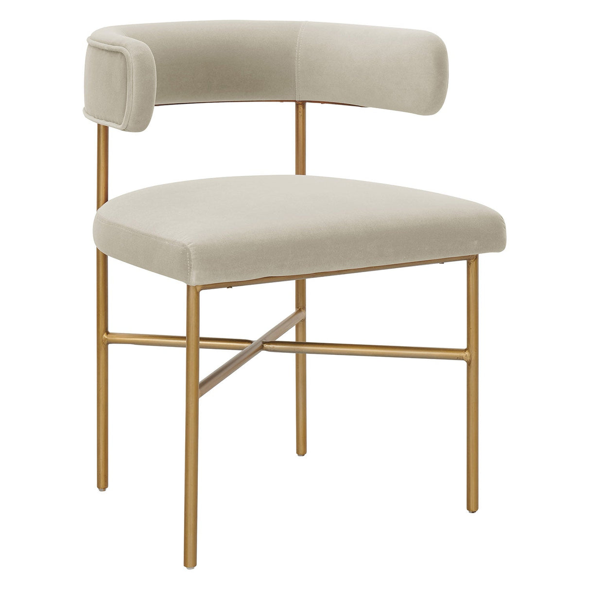 Tov Furniture Kim Performance Velvet Chair