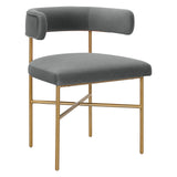 Tov Furniture Kim Performance Velvet Chair