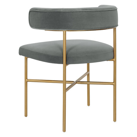 Tov Furniture Kim Performance Velvet Chair