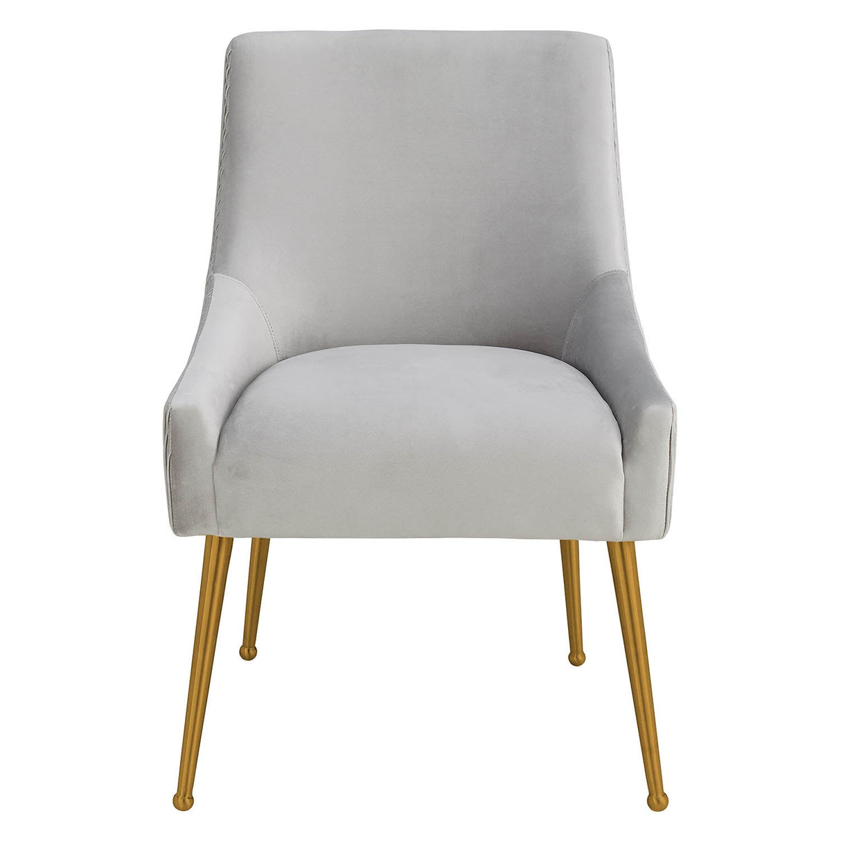 Beatrix Pleated Velvet Side Chair | TOV | Home Elegance USA